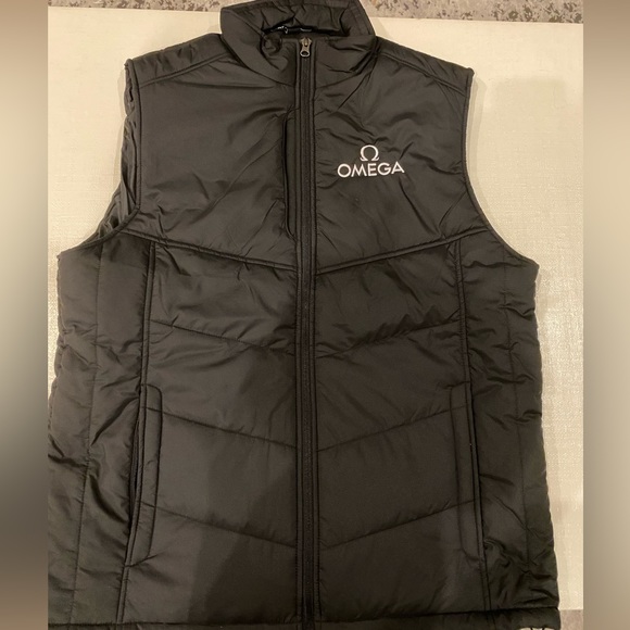 OMEGA Watches Embroidered Men’s Vest - Picture 1 of 12